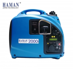 Japan HAMANディーゼル発電機 POWER:2000W Digital Inverter Gasoline Generator, Ultra-silent, Noise level less than 50dB