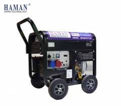 Japan HAMAN ディーゼル発電機POWER:10KVA Open-type Diesel Generator，Air-cooled