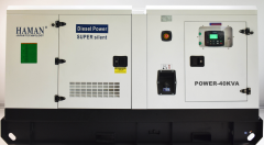 POWER:40KVA Japan HAMANディーゼル発電機 SUPER SILENT Diesel Generator