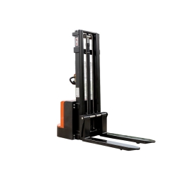 Full Electric Semi Electric Mini Foklift Stacker 2000KG Walkie Pallet Stacker