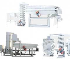 Hazelnuts Dehulling and Separating Machine