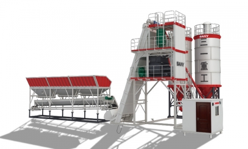 HZS60F F Series 60m³/h Concrete Batching Plant