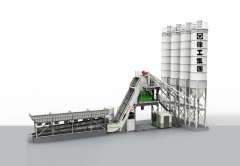 HZS120VG Concrete Batching Plant Project