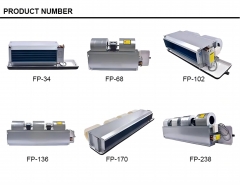 HVAC system air conditioner room fan coil unit