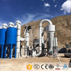 Sand Grinder Mill Plant Quartz Stone Silica Powder Grinding Machine